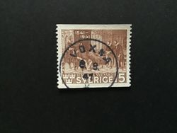 BIBELN 1941 facit nr 328 A praktstämplat VOXNA