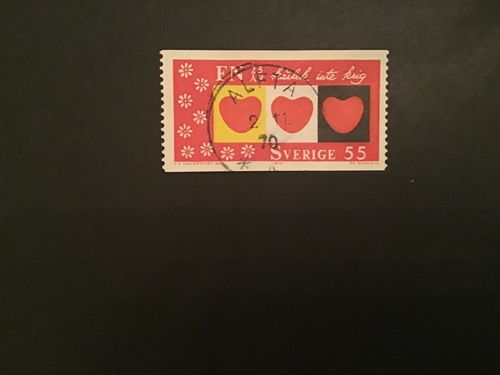FN 25 ÅR 1970 facit nr 709 A1 praktstämplat ALFTA