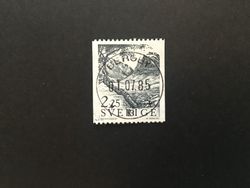 FJÄLLVÄRLD 1984 facit nr 1294 lyxstämplat BERGBY