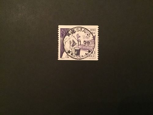 MOA MARTINSSON 1990 facit nr 1655 lyxstämplat AVESTA