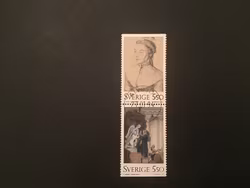 NATIONALMUSEEUM 200 ÅR facit nr 1754 SX lyxstämplat par ÄLVSJÖ