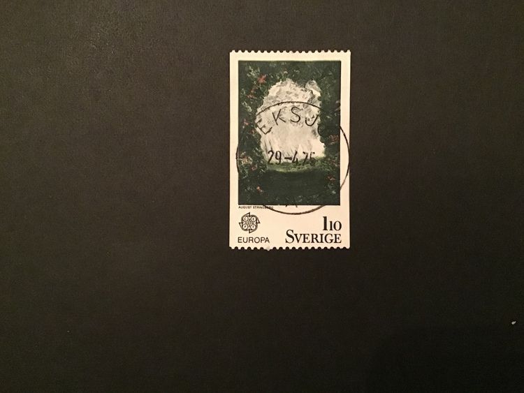 EUROPA IV MÅLARKONST  facit nr 917 lyxstämplat EKSJÖ