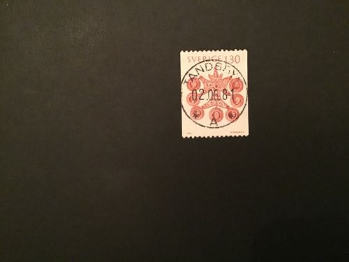 FOLKDRÄKTER 1979 facit nr 1107 lyxstämplat TANDSBYN