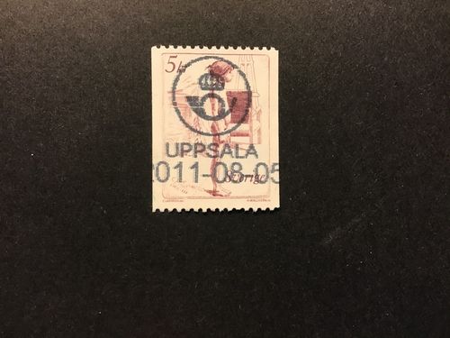 GRAZIELLA 1982 facit nr 1203 LYXSTÄMPLAT UPPSALA