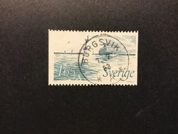 NYA SJÖMÄRKEN facit nr 1214 PRAKTSTÄMPLAT BURGSVIK