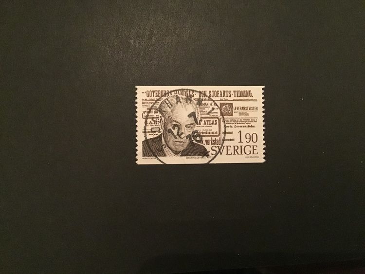 SEGERSTEDT facit nr 968 PRAKTSTÄMPLAT SÖDERHAMN 1