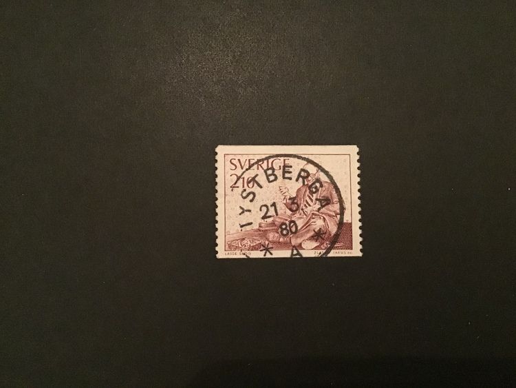 SKRÄDDARE 1977 facit nr 992 PRAKTSTÄMPLAT TYSTBERGA