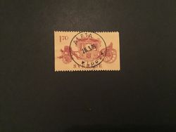KRÖNINGSVAGN 1978 facit nr 1055 LYXSTÄMPLAT ALFTA