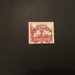 GÖTA KANAL  facit nr 1085 LYXSTÄMPLAD ÖSTERSUND 1