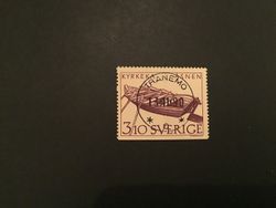 INLANDETS BÅTAR facit nr 1487 LYXSTÄMPLAT TRANEMO