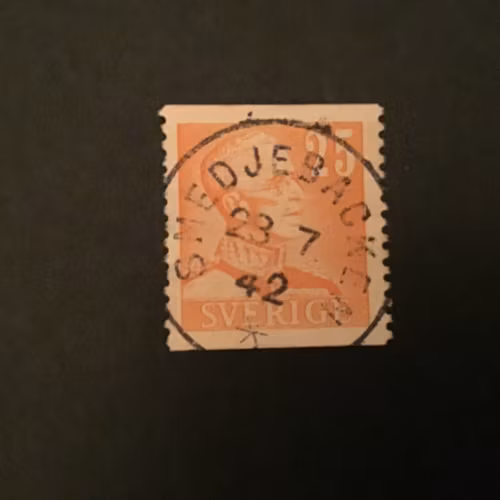 FACIT NR 277 LYXSTÄMPLAT SMEDJEBACKEN