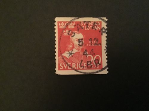 SVENSKA FLOTTAN facit nr 354 A PRAKTSTÄMPLAT SÄTER
