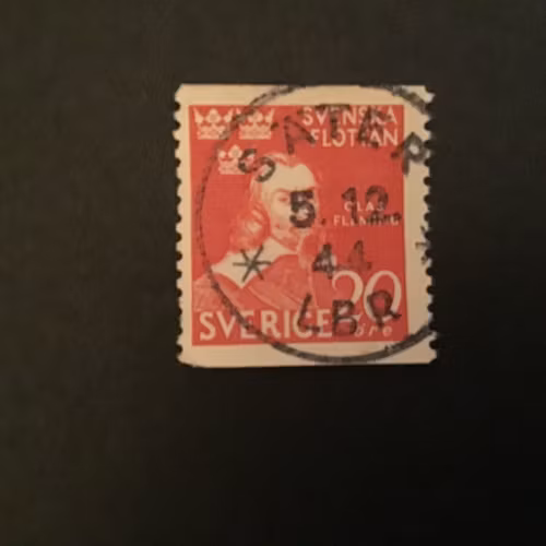 SVENSKA FLOTTAN facit nr 354 A PRAKTSTÄMPLAT SÄTER