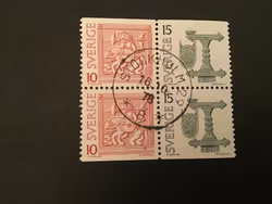 VENDELTID 1975 911 och 912 BB I praktstämplat BLOCK STOCKHOLM 29