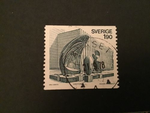 VINDARNAS GROTTA facit nr 953 V1 LYXSTÄMPLAT ÅNÄSET