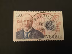 TEKNISKA NYDANARE 1976 facit nr 979 PRAKTSTÄMPLAT PARTILLE