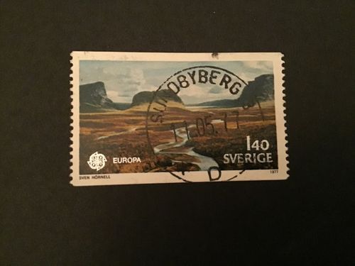 EUROPA VI LANDSKAP facit nr 1007 LYXSTÄMPLAT SUNDBYBERG 3