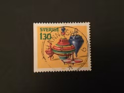 GAMLA LEKSAKER  facit nr 1066 PRAKTSTÄMPLAT JOHANNESHOV 9