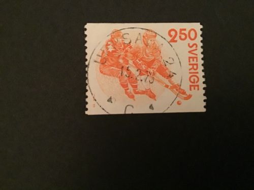 BANDY 1979 facit nr 1071 PRAKTSTÄMPLAT UPPSALA 24