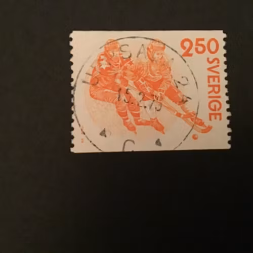 BANDY 1979 facit nr 1071 PRAKTSTÄMPLAT UPPSALA 24