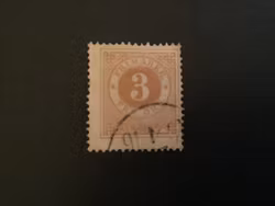 RINGTYP T 13 facit nr 28 stämplat märke