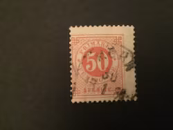 RINGTYP T 13 facit nr 36 stämplat märke