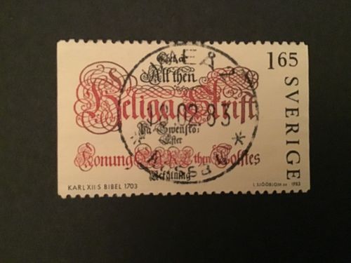 TRYCKERIKONSTEN 500 ÅR 1983 facit nr 1238 LYXSTÄMPLAT UMEÅ 2