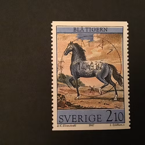 KONST PÅ GRIPSHOLMS SLOTT facit nr 1464 LYXSTÄMPLAT UMEÅ 1
