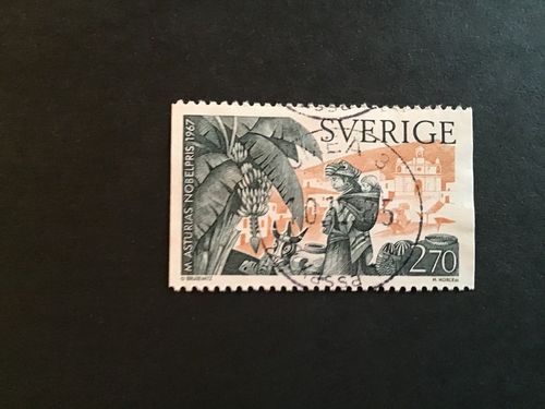 NOBELPRISTAGARE LITTERATUR facit nr 1383 LYXSTÄMPLAT UMEÅ 3