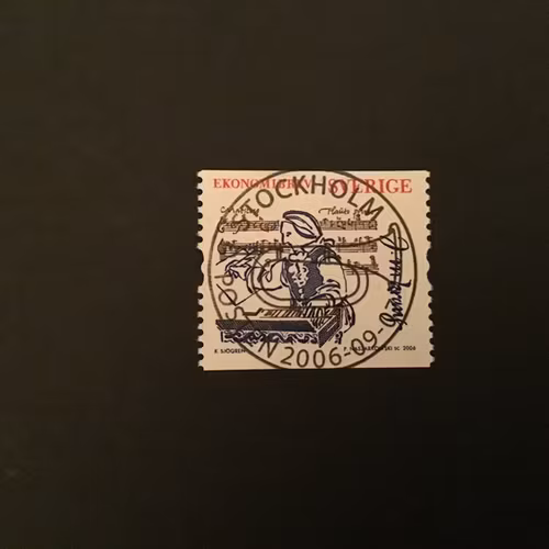 KRAUS 2006 facit nr 2560 LYXSTÄMPLAT STOCKHOLM