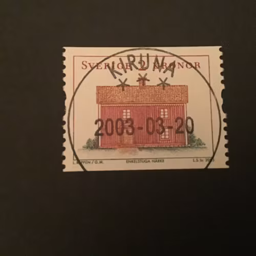 LANDSKAPSHUS 1 2003 facit nr 2360 lyxstämplat KIRUNA