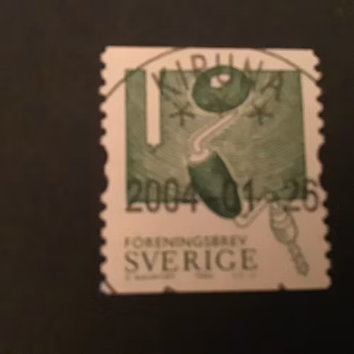 TRÄVERKTYG 2004 facit nr 2401 lyxstämplat KIRUNA