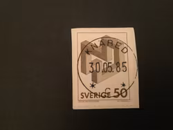 OMÖJLIGA FIGURER facit nr 1200 LYXSTÄMPLAT PÅ KLIPP KNÄRED