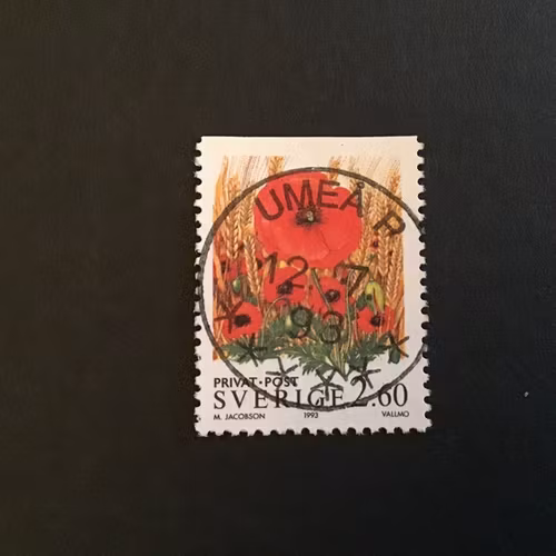 RABATTMÄRKEN XV facit nr 1792 LYXSTÄMPLAT UMEÅ P