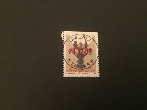 JULPOST 1995 facit nr 1931 LYXSTÄMPLAT UMEÅ 2