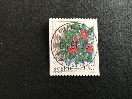 VINTERBÄR 1996 facit nr 1945 LYXSTÄMPLAT UMEÅ 8