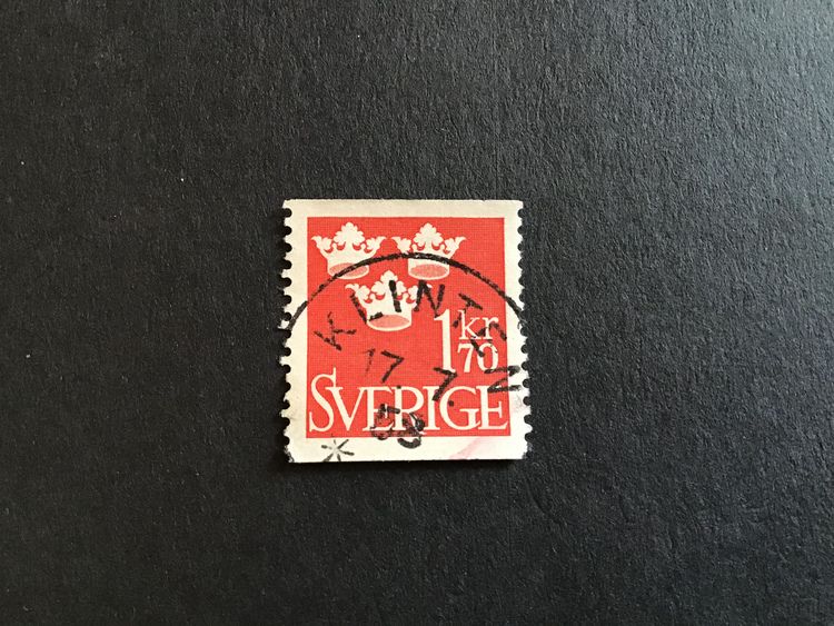 FACIT NR 304 PRAKTSTÄMPLAT KLINTEN