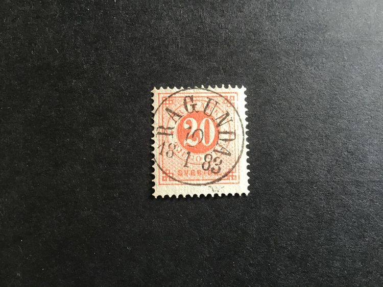 FACIT NR 33 LYXSTÄMPLAT RAGUNDA