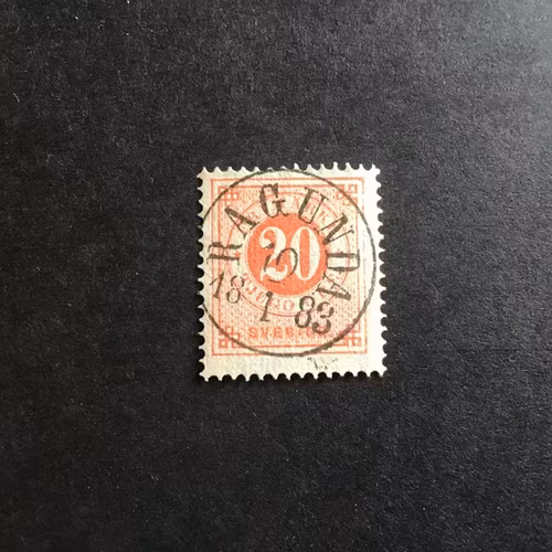 FACIT NR 33 LYXSTÄMPLAT RAGUNDA