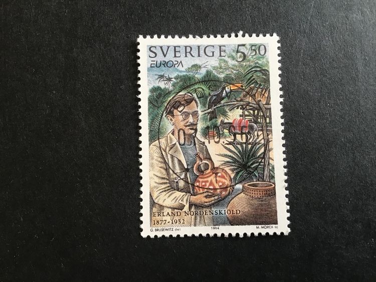 EUROPA XXIII 1994 facit nr 1861 LYXSTÄMPLAT BODEN 1