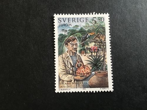 EUROPA XXIII 1994 facit nr 1861 LYXSTÄMPLAT BODEN 1
