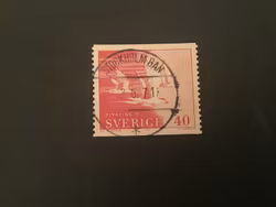 FLYKTING 71 facit nr 723 LYXSTÄMPLAT STOCKHOLM BAN