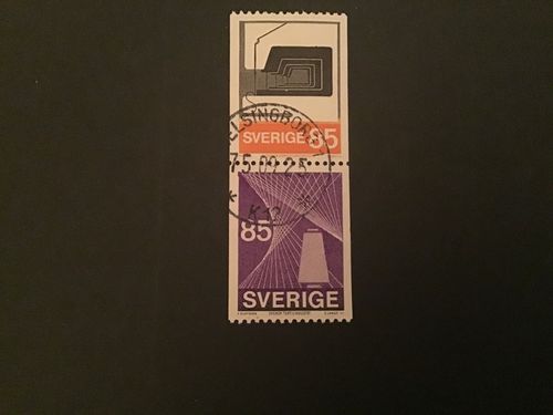 TEKO INDUSTRIN facit nr 882 SX 2 PRAKTSTÄMPLAT HELSINGBORG