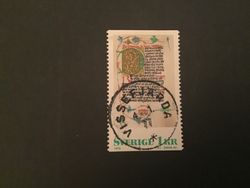 MEDELTIDA BOKMÅLERI facit nr 986 PRAKTSTÄMPLAT VISSEFJÄRDA
