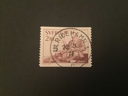 SKRÄDDARE 1977 facit nr 992 LYXSTÄMPLAT ULRICEHAMN 1