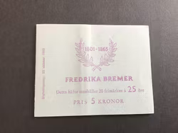 FREDRIKA BREMERFÖRBUNDET POSTFRISKT HÄFTE 1x20