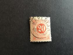 FACIT NR 33 PRAKTSTÄMPLAT KARLSTAD
