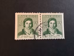 CARL WILLHELM SCHEELE STÄMPLAT PAR