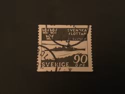 SVENSKA FLOTTAN 1944 STÄMPLAT MÄRKE