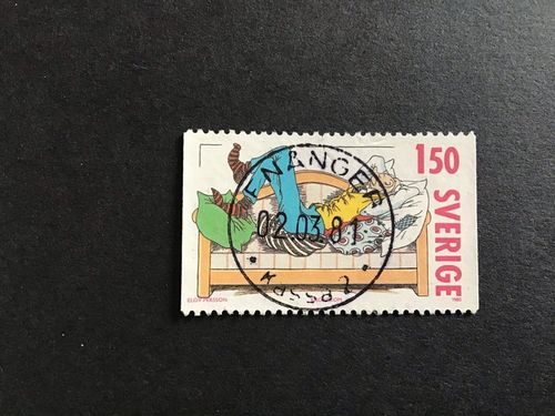 SVENSKA SERIER facit nr 1144 LYXSTÄMPLAT ENÅNGER